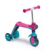 Smoby Reversible 2 In 1 Scooter - Pink