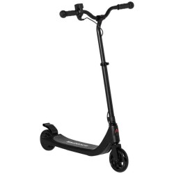 HOMCOM 120W Electric Scooter with Battery Level Display Rear Break - Black