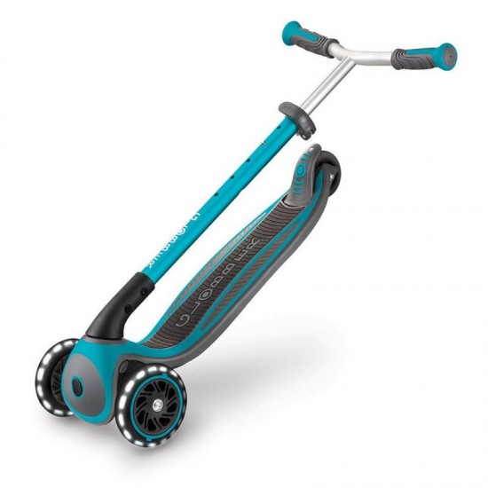 Globber Master Lights Scooter - Teal