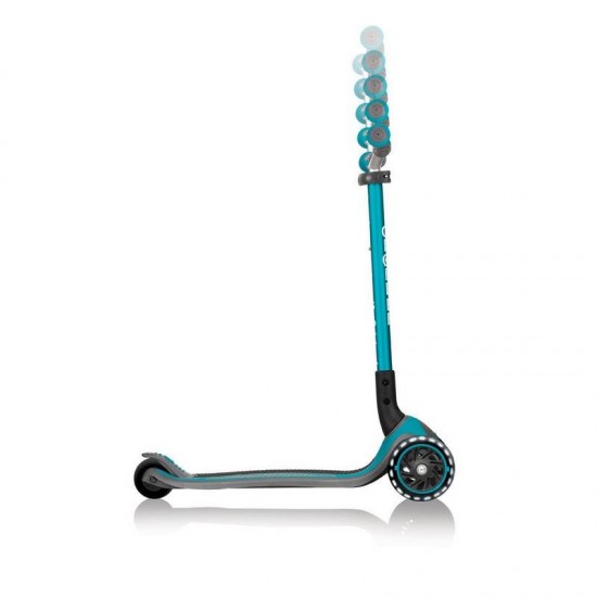 Globber Master Lights Scooter - Teal