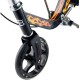 Rockboard RBX Kick Scooter with Flywheel, Air Pressure Damper, Brakes & Air Suspension - Glossy Black