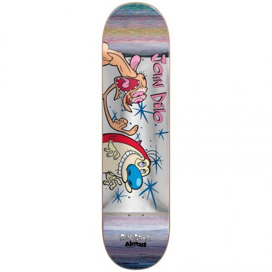 Almost Ren & Stimpy R7 Skateboard Deck - Dilo Fingered 8.125