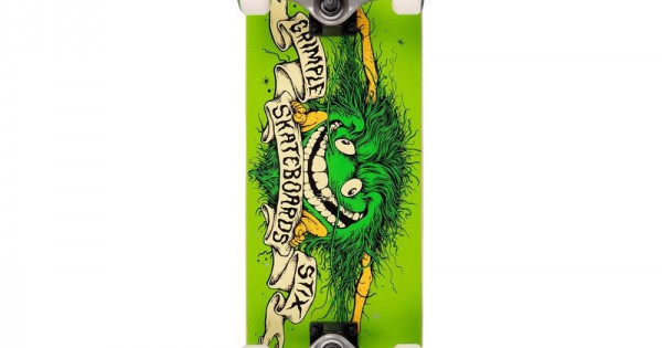 Anti Hero Grimple Eagle Complete Skateboard - Light Green 7.75