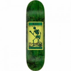 Creature Deathcard Birch Skateboard Deck - Green 8.5"