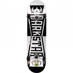 Darkstar Divide Complete Skateboard - Silver 8"