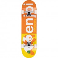 Enjoi Half And Half Complete Skateboard - Orange 8"