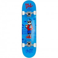 Enuff Skully Mini Complete Skateboard - Blue 7.25"