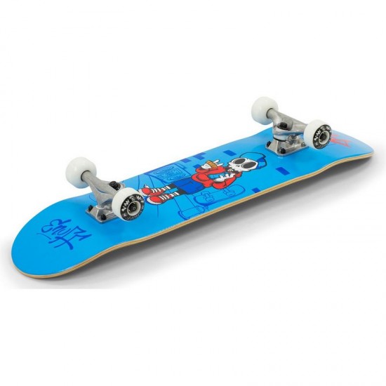 Enuff Skully Mini Complete Skateboard - Blue 7.25