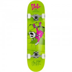 Enuff Skully Mini Complete Skateboard - Green 7.25"