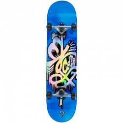 Enuff Hologram Complete Skateboard - Blue 8"