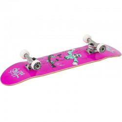 Enuff Skully Mini Complete Skateboard - Pink 7.25"