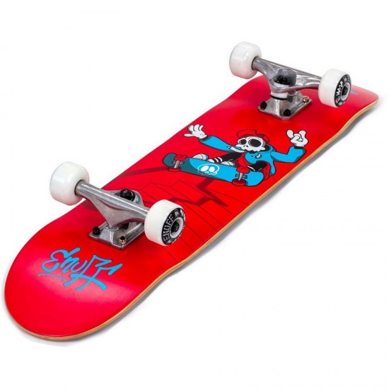 Enuff Skully Mini Complete Skateboard - Red 7.25