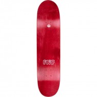 Flip HKD Metal Head Skateboard Deck - White 8.13"