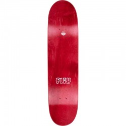 Flip HKD Metal Head Skateboard Deck - White 8.13"