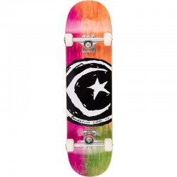 Foundation Star & Moon Complete Skateboard - Dyed Veneer 8"