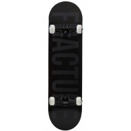 Fracture Fade Complete Skateboard - Black 8"