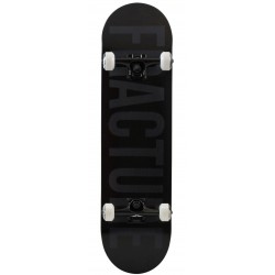 Fracture Fade Complete Skateboard - Black 8"