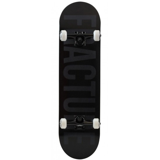Fracture Fade Complete Skateboard - Black 8