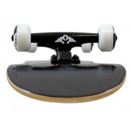 Fracture Fade Complete Skateboard - Black 8"