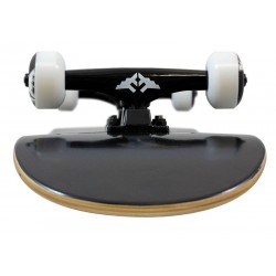 Fracture Fade Complete Skateboard - Black 8"