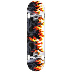 MGP Gangsta Series Complete Skateboard - On Fire 7.75"