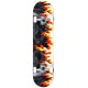MGP Gangsta Series Complete Skateboard - On Fire 7.75
