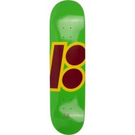Plan B Full Dipper Shifted Skateboard Deck - Green 8.25"