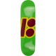 Plan B Full Dipper Shifted Skateboard Deck - Green 8.25