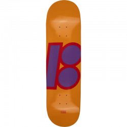 Plan B Full Dipper Shifted Skateboard Deck - Yellow 8.5"