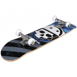 Rampage Bonehead Complete Skateboard 7.75" - Blue