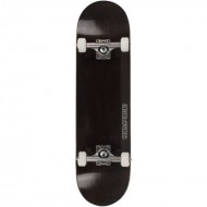 Rampage Stain Premium Complete Skateboard - Black 8"