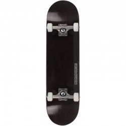 Rampage Stain Premium Complete Skateboard - Black 8"