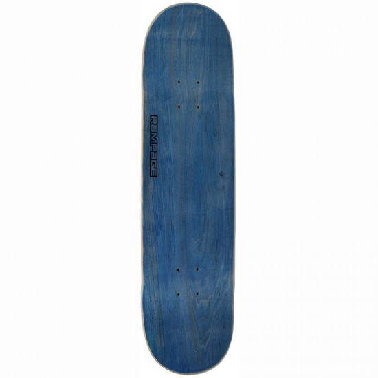 Rampage FTP Skateboard Deck - Blue 8