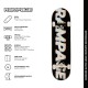 Rampage Glitch Logo Complete Skateboard - Multi 8