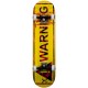 Rampage Glitch Warning Complete Skateboard - Yellow 8