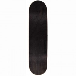 Rampage Lunar Skateboard Deck - Black 8.25"