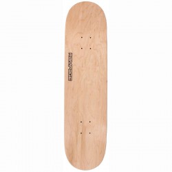 Rampage MIR Schematic Skateboard Deck - Natural 8.25"