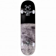 Rampage Moonscape Complete Skateboard - Black 8"