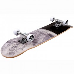 Rampage Moonscape Complete Skateboard - Black 8"