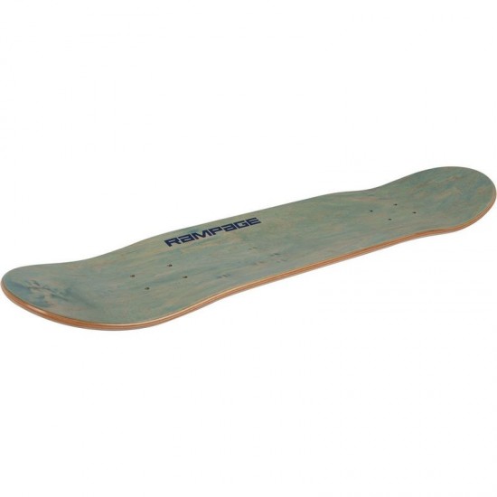 Rampage Tie Dye Target Skateboard Deck 7.75