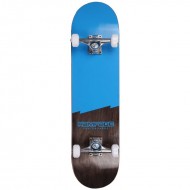 Rampage Plain Third Complete Skateboard - Blue/Black 7.75"
