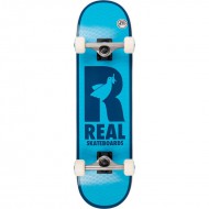 Real Doves II Complete Skateboard - Blue 7.75"