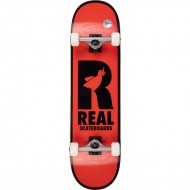 Real Doves II Complete Skateboard - Red 8.25"