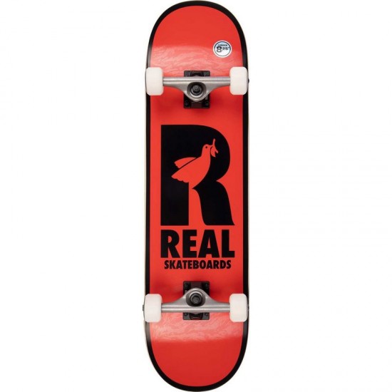 Real Doves II Complete Skateboard - Red 8.25