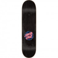 Santa Cruz Flier Collage Hand Skateboard Deck - Black/Blue 7.75"