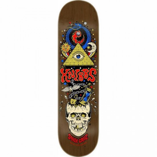 Santa Cruz Knibbs Alchemist Skateboard Deck - 8.25