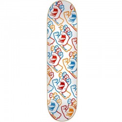 Santa Cruz Screaming Hand Fusion Skateboard Deck - 7.75"