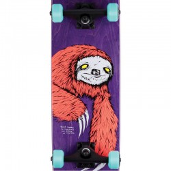 Welcome Sloth Complete Skateboard - 8"